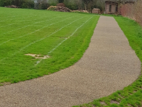 Secondary school running tracks