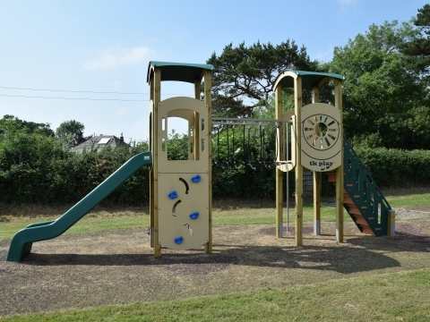 Littleham village playing field near Bideford play project