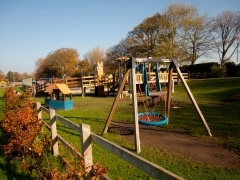 Addition of colour to 'Bidefort' in Victoria Park, Bideford