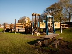 Addition of colour to 'Bidefort' in Victoria Park, Bideford