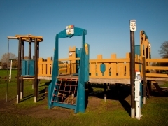 Addition of colour to 'Bidefort' in Victoria Park, Bideford