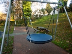 Children's Play Area installation at Woodford Bridge, Nr. Holsworthy