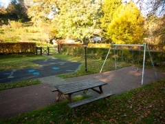 Children's Play Area installation at Woodford Bridge, Nr. Holsworthy