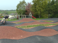 BMX pump track design built uk