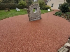 North Devon Hospice Forever Stone pathway