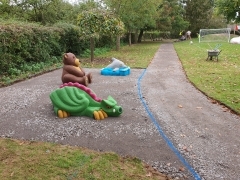 Primary School 3D Star Buddies and Daily Mile Running Track