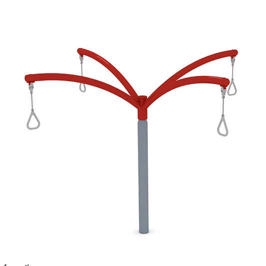 Zephyr 4 Handles playground play equipment installer