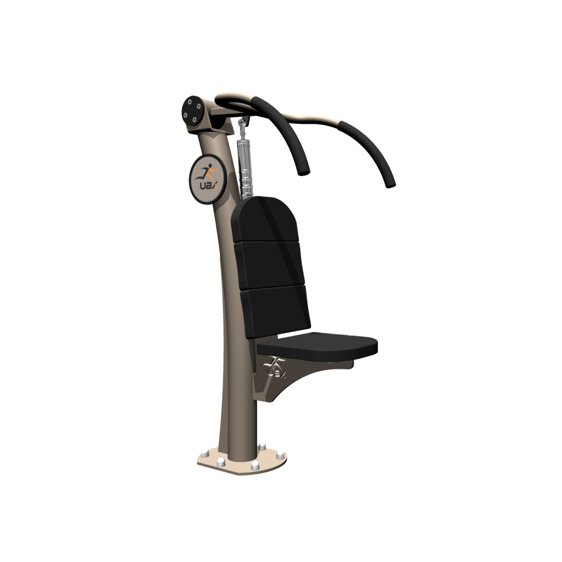 Hydraulic Shoulder Press playground play equipment installer