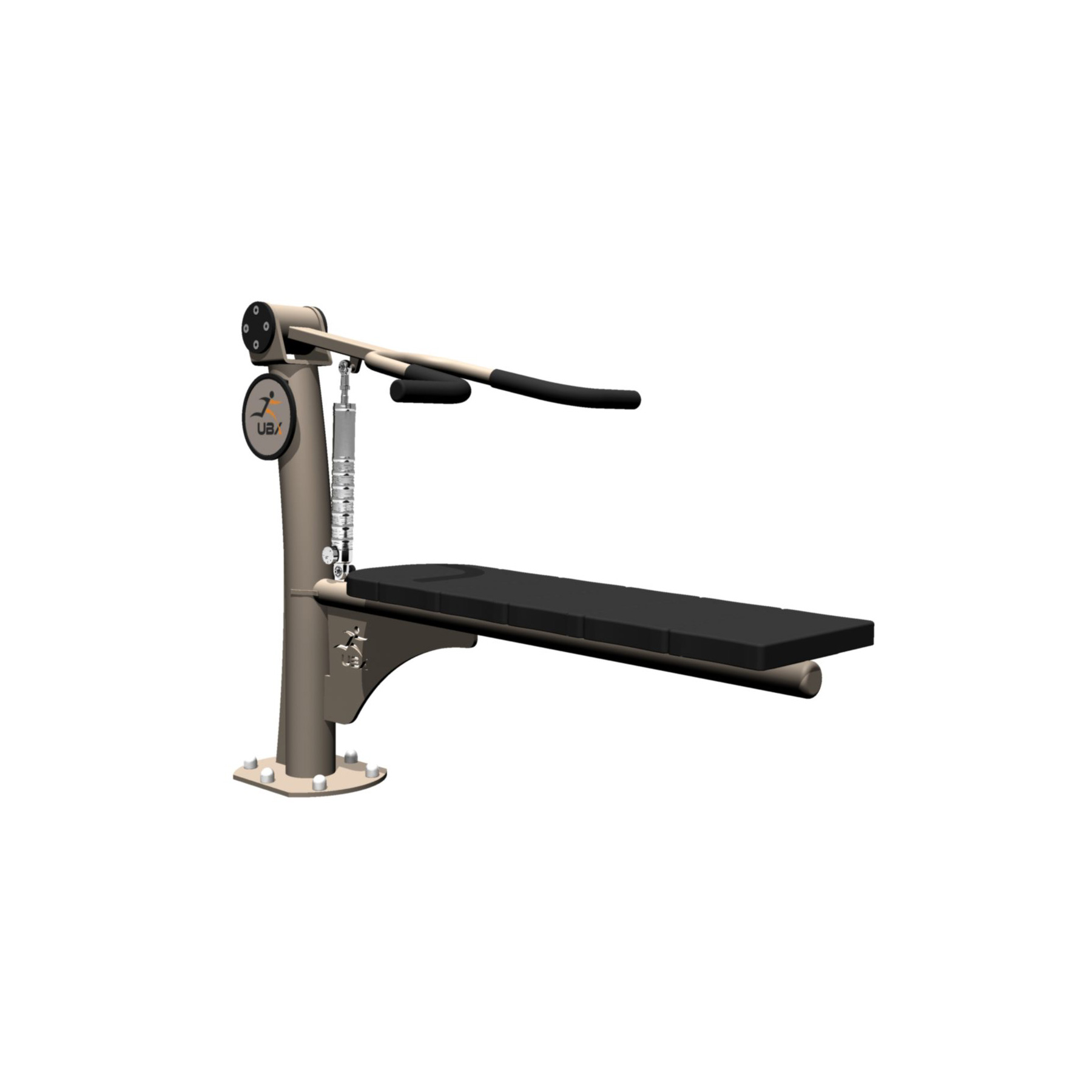 Hydraulic Bench Press playground play equipment installer